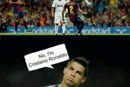 I'm Cristiano Ronaldo