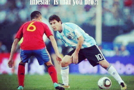 مسی و اینیستا :))