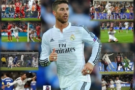 عکس : راموس و گلهای حساسش در 2014