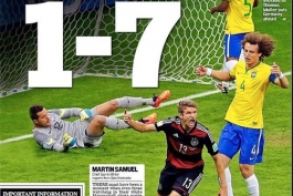 دیدار تاریخی آلمان- برزیل بهترین بازی سال ۲۰۱۴ شد