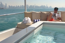 رونالدو تعطیلات خود را در دبی میگذراند!