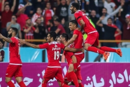 لیگ برتر خلیج فارس-پرسپولیس-پیروزی پرسپولیس در دربی