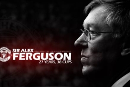 والیپر زیبا از سر الکس فرگوسن