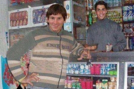 مسی و رونالدو قبل از فوتبالیست شدن!!!!!!