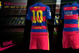 Barcelona 2015/16 Home Kit
