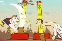کاریکاتور روز : رسیدن مسی به عدد 400