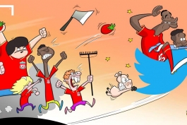 کاریکاتور روز؛ خشم هواداران لیورپول از استرلینگ و بالوتلی