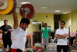 تمرین تیم ملی وزنه برداری-وزنه برداری ایران-مسابقات وزنه برداری