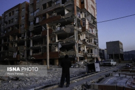 زلزله کرمانشاه-حادثه-خرابی ساختمان ها