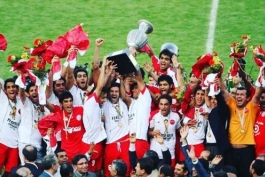 پرسپولیس-لیگ برتر-بازیکنان پرسپولیس-جشن قهرمانی پرسپولیس