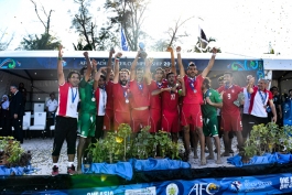 قهرمانی فوتبال ساحلی ایران-قهرمان شدن فوتبال ساحلی ایران-فوتبال ساحلی-فوتبال ساحلی قهرمانی آسیا