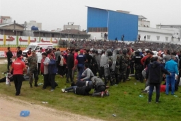 هواداران نساجی-هواداران خونه به خونه-دربی مازندران-حواشی فوتبال-درگیری در فوتبال
