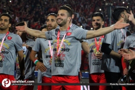 پرسپولیس-قهرمانی پرسپولیس-هافبک پرسپولیس-جشن قهرمانی پرسپولیس