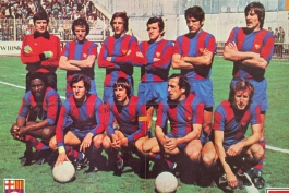 ترکیب بارسلونا-- سال 1979... حضور اساطیر....