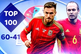 100 بازیکن برتر یورو 2016 از نگاهWhoScored  شماره 41-60