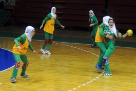 ششمی دختران هندبالیست ایران تا سومین روز مسابقه‌های قهرمانی آسیا