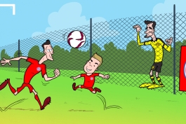 هوملز خواهان پیوستن به بایرن مونیخ (کاریکاتور)