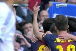 حرکت زشت رونالدو 