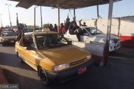 داعشیها سوار پراید شدند :)