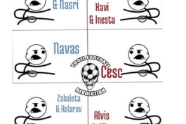 کل کل طرفدارای سیتی و بارسا