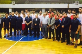 اردوی تیم ملی بسکتبال