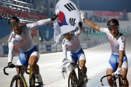 بازی های آسیایی(دوچرخه سواری): تیم ملی ایران چهارم شد؛ کره جنوبی قهرمان شد