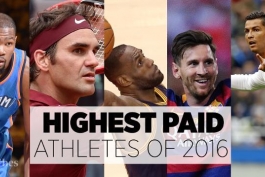 بیست ورزشکار پردرآمد دنیا