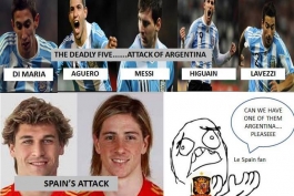 مقایسه آرژانتین اسپانیا 2