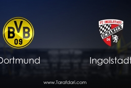 borussia Dortmund vs Ingolstadt-هفته بیست وپنجم-بوندسلیگا آلمان