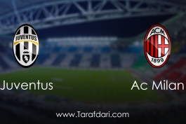 juventus vs AC Milan-هفته بیست و هشتم-سری آ ایتالیا