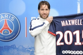 تمدید قرارداد مکسول با پاریسی ها