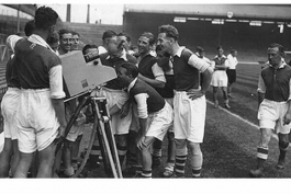 اولین باری که فوتبالیستها با دوربین آشنا شدند 