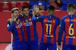 گزارش تصویری؛ سویا 1-2 بارسلونا