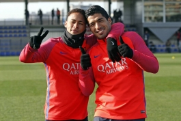 گزارش تصویری - آخرین تمرین بارسلونا پیش از دیدار با ویارئال
