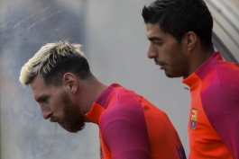 گزارش تصویری؛ آخرین جلسه تمرینی بارسلونا پیش از دیدار برابر اتلتیکو مادرید