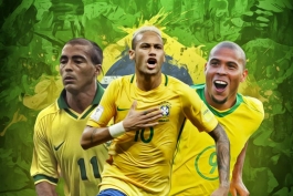 آمار گل ملی نیمار - تیم ملی برزیل - بهترین گلزنان تاریخ برزیل - روماریو - پله - رونالدو