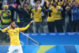 فوتبال المپیک ریو 2016؛ برزیل2-0 کلمبیا؛ انتقام سرسختانه کاپیتان نیمار از حریف منحوس