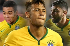 شماره پیراهن بازیکنان برزیل مشخص شد؛ باربوسا 9، نیمار 10، ژسوس11