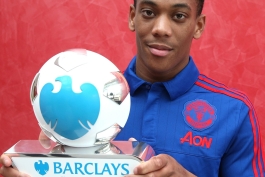 مارسیال بهترین بازیکن ماه لیگ برتر