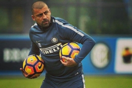 اولین حضور والتر ساموئل در تمرینات اینتر (عکس)