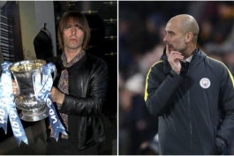 Pep Guardiola - Manchester City - Man City - Citizens - منچسترسیتی - Oasis -  Liam Gallagher 