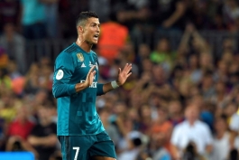 CR7 - رئال مادرید - Real Madrid - فوتبال اسپانیا - Cristiano Ronaldo  - کهکشانی ها - Galacticos - ال کلاسیکو - El Clasico - نیوکمپ - بارسلونا-رئال مادرید - سوپرکاپ اسپانیا 2017  - Spanish Super Coppa 2017