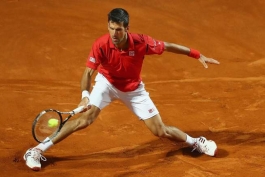 تنیس؛ اوپن ایتالیا: نتایج مرحله یک چهارم نهایی مردان؛ جوکو همچنان می تازد