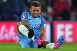 مصدومیت گابریل ژسوس-منچسترسیتی-لیگ برتر انگلیس