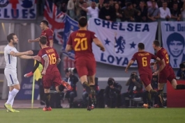 پیروزی رم مقابل چلسی در مرحله گروهی لیگ قهرمانان اروپا