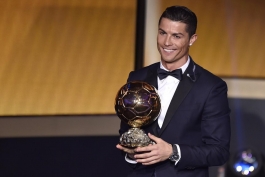 توپ طلای جهان در سال 2016-کریستیانو رونالدو-رئال مادرید-لالیگا اسپانیا-فرانس فوتبال