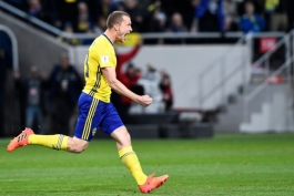 تیم ملی سوئد-گل سوئد به ایتالیا-آاک آتن-پلی آف جام جهانی 2018
