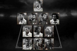 تیم منتخب سال 2016 جهان-لالیگا اسپانیا-رئال مادرید-بارسلونا