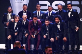 بونوچی-بوفون-رونالدو-مسی-بهترین بازیکنان سال فیفا