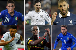 10 بازیکن برتری که مسابقات یورو 2016 را از دست داده اند